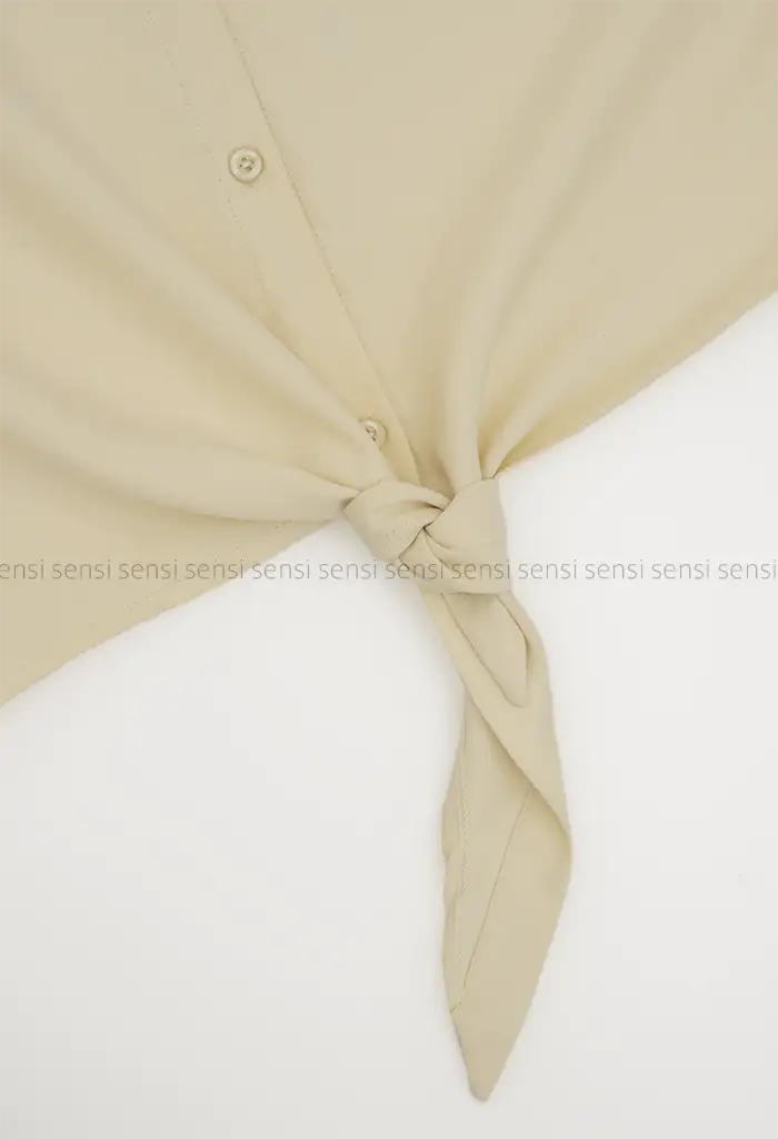 شومیز جلو گره ای سیلک کد1005790